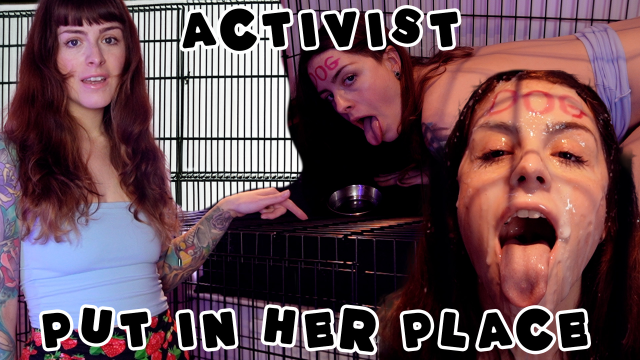 Activist Gets Put In Her Place video from Molly Darling