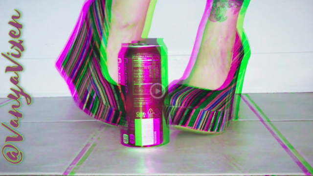 Vanya Vixen-Can Crushed ASMR video from I Give A Fuck