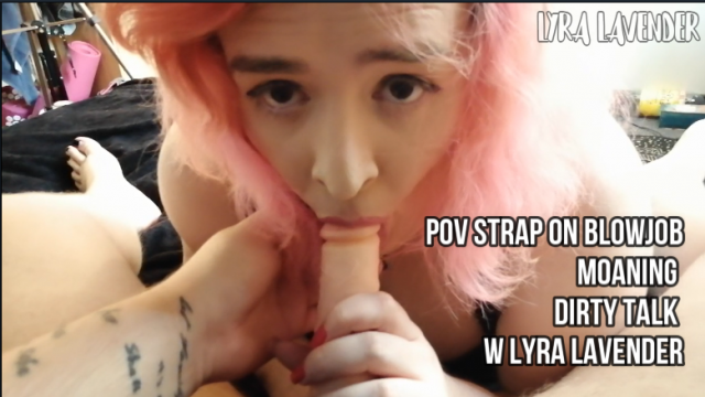 POV: Submissive Slut Sucks my Strap On On Demand video from Mx Dagger