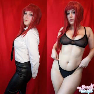 Makima Chainsaw Man Cosplay Selfie Set photo gallery by Bunny Waifu