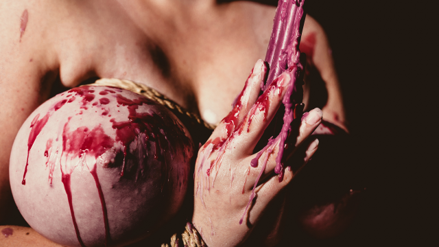 Shibari, wax play and forced orgasm - Nakita Fox and The Naked Lady video from Nakita Fox