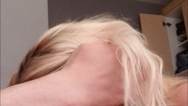 Cheating blonde wife suck and swallow neighbour cock video from Naughty Andrea