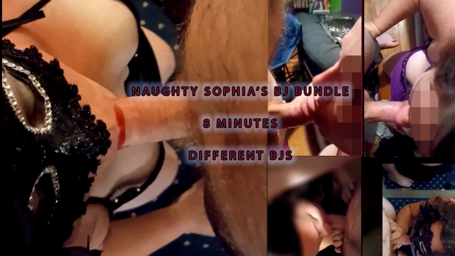 BBW Sophia's BlowJob Bundle video from Naughty BBW Sophia
