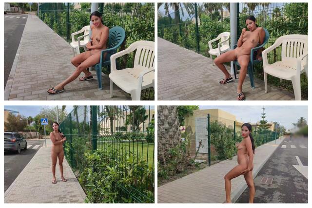I like walking naked in the city in public video from AlisonPaola