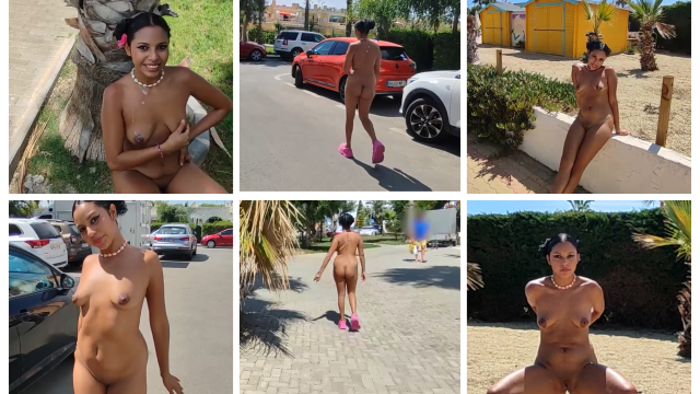 Latina in public naked video from Naughty Pocahontas