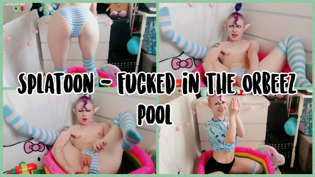 [Splatoon] Fucked In The Orbeez Pool video from Enby Jupiter