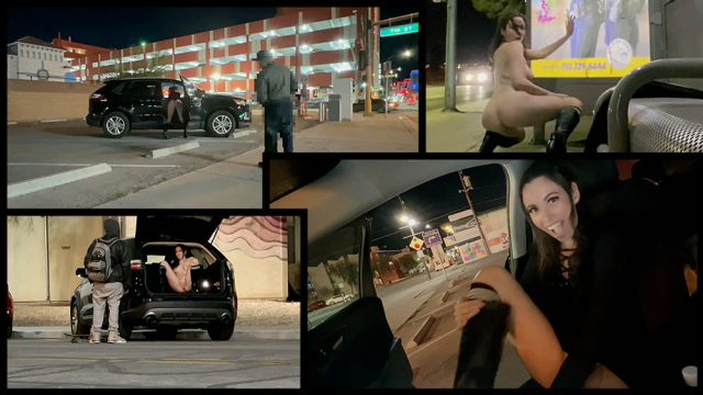 Caught Masturbating Solo in City Parking Lots video from Nicole Niagara