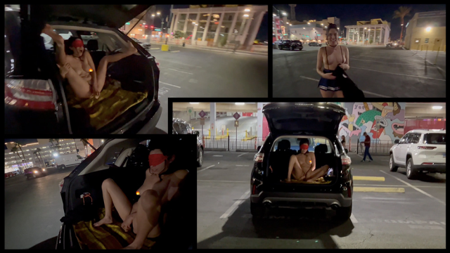 Exposed in City Streets (pt 1) - Public Blindfold video from Nicole Niagara