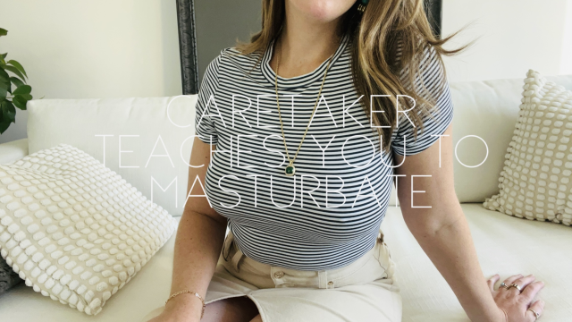 Caretaker teaches you to masturbate video from Nicolette Bloom