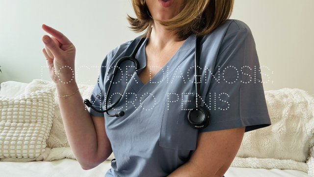 Doctor diagnosis: micro penis video from Nicolette Bloom