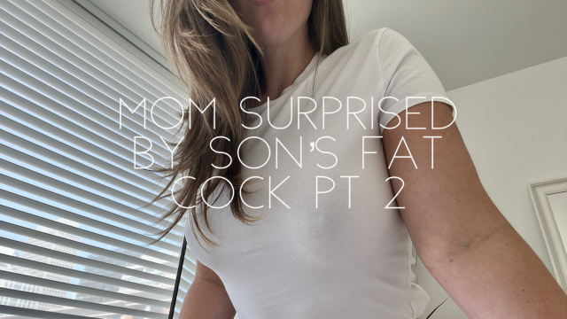 Step-mom surprised by son's fat cock video from Nicolette Bloom
