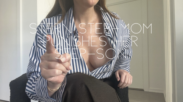 Stern step-mom punishes her step-son video from Nicolette Bloom