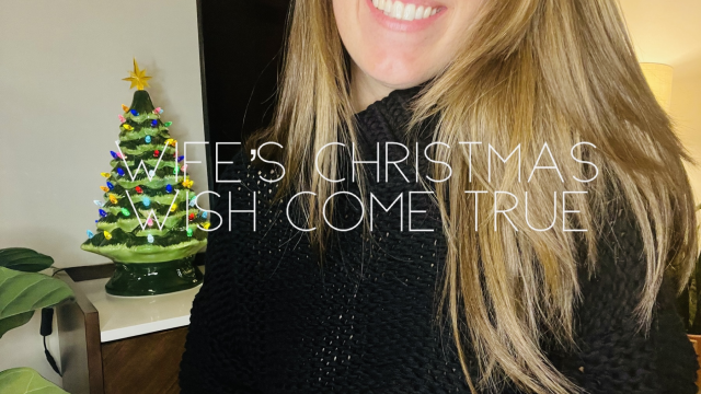 Wife's Christmas wish come true video from Nicolette Bloom