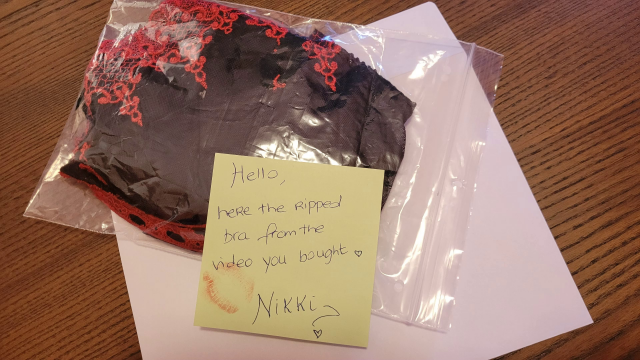 Cut ripped and shipped video from Nikki Holland