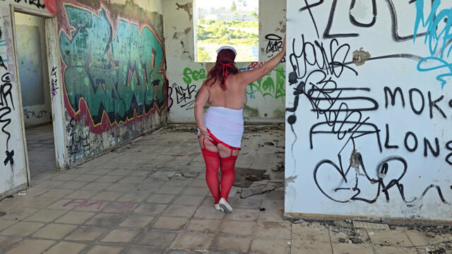 Halloween Nurse in Abandoned Office video from Nikki Holland