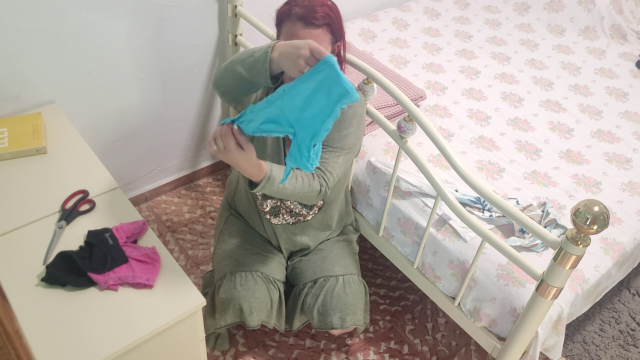 I destroy my panties video from Nikki Holland