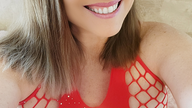 MILF Nikki In Sexy Strappy Red Dress Rubbing Clit And Dildo Fucking video from Nikki Nevada