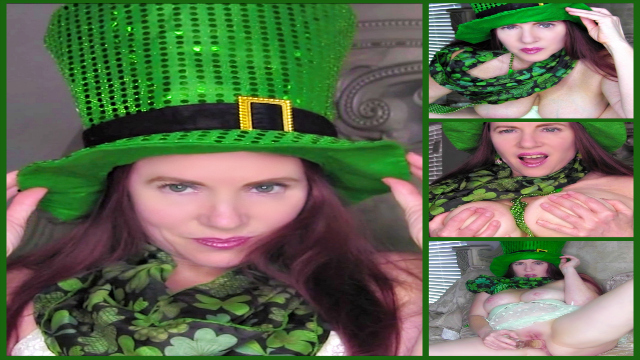 Over The Top St Patricks Day Masturbation video from Nikki Nevada
