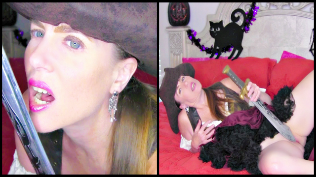 Pirate Wench Nikki Fucking Herself With **** video from Nikki Nevada