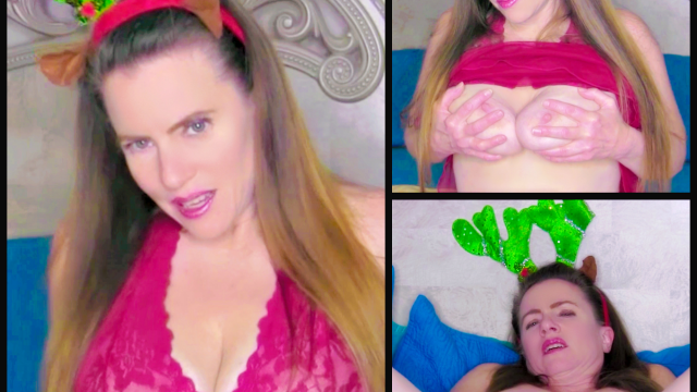 Sexy Christmas Reindeer Nikki video from Nikki Nevada