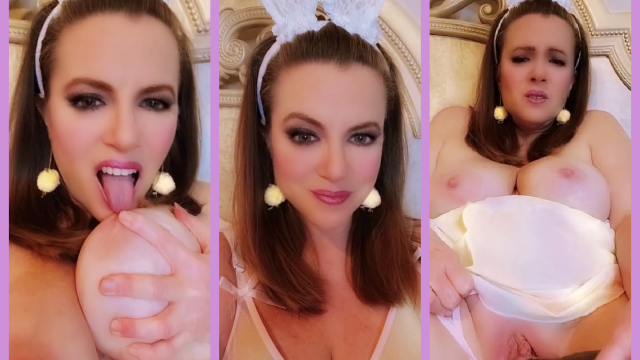 Sexy Easter Bunny Nikki Masturbation And Jerk Off Encouragement video from Nikki Nevada