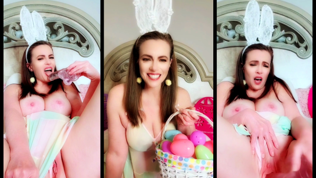 Sexy Easter Bunny Nikki Wants Your Load  Stroke and Creampie My Pussy video from Nikki Nevada