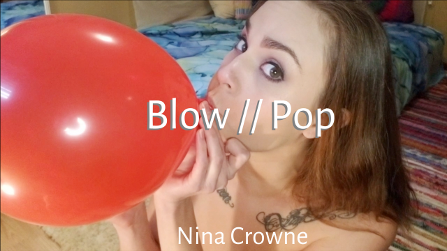 Blow // Pop video from Nina Crowne