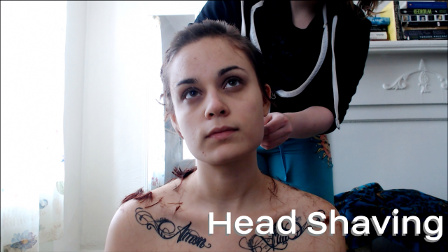Kitty Shaves Nina's Head (a.k.a. What Would Britney Do?) video from Nina Crowne