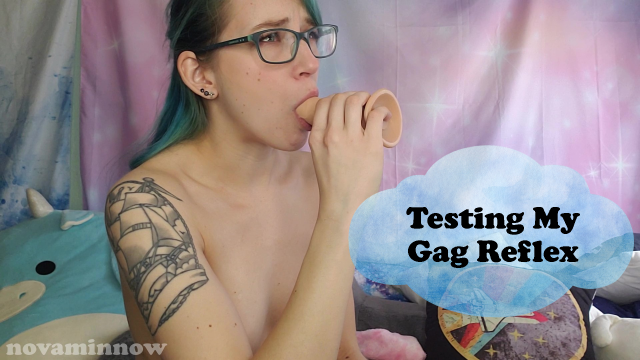 Testing My Gag Reflex video from Nova Minnow