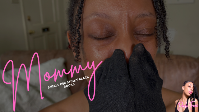 Mommy Smells Her Stinky Black Socks video from Pink Foxx