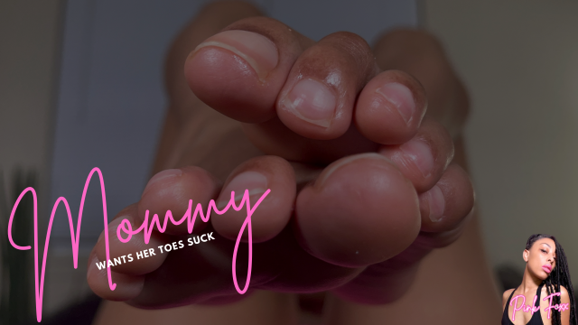 Mommy Wants Her Toes Suck video from Pink Foxx