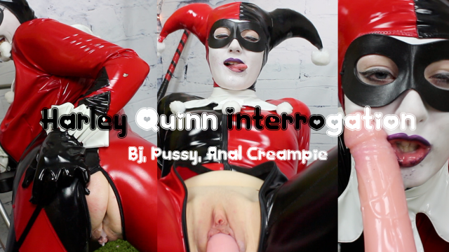 Harley Quinn Interrogation BJ Pussy Anal Creampie.
