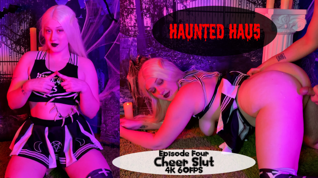 Haunted Hau5 Episode 4 Cheer Slut 4K video from OmankoVivi