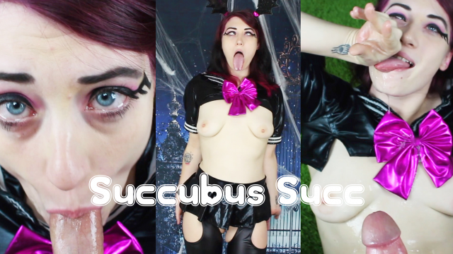 Succubus Succ Ahegao Blowjob video from OmankoVivi