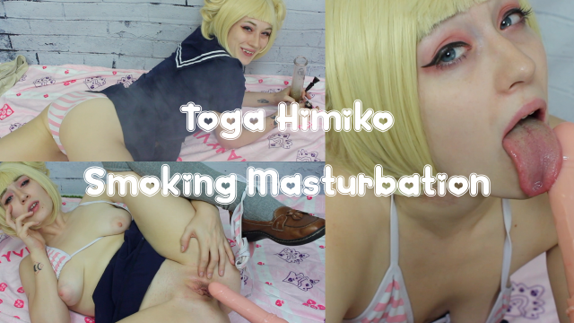 Toga Himiko Smoking Masturbation Creampie video from OmankoVivi