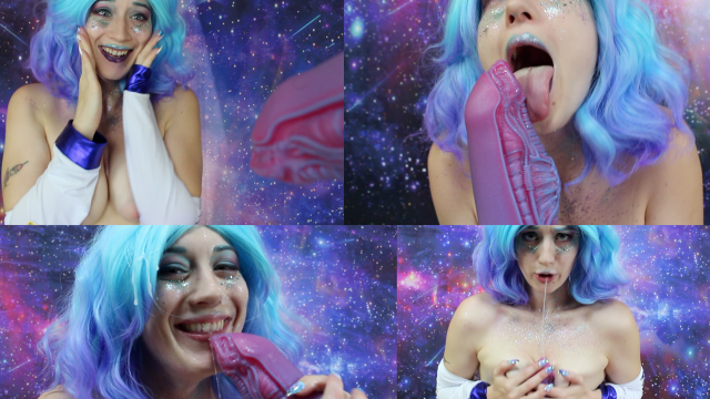 Xenomorph Sloppy BJ n Titty Fuck MrHankeysToys video from OmankoVivi