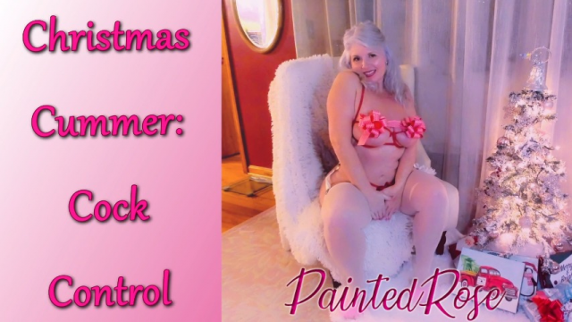 Christmas Cummer: Cock Control JOI video from PaintedRose