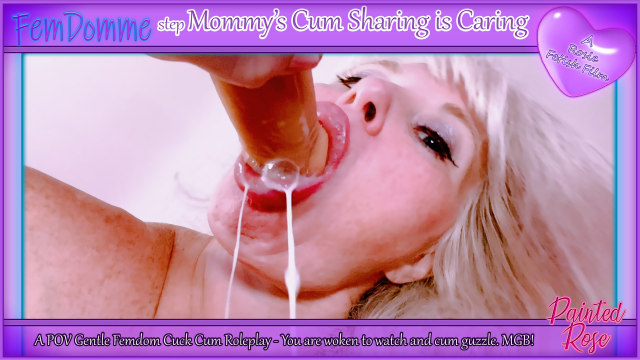 step-Mommy's Cum Sharing Is Caring video from PaintedRose