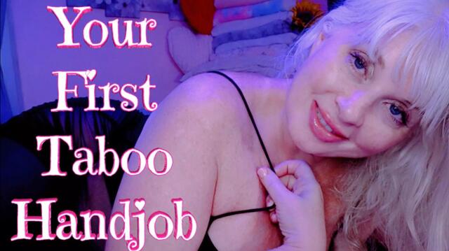 Your First Taboo Handjob - stepMOMMY's Tempting Tits and Dirty Talk video