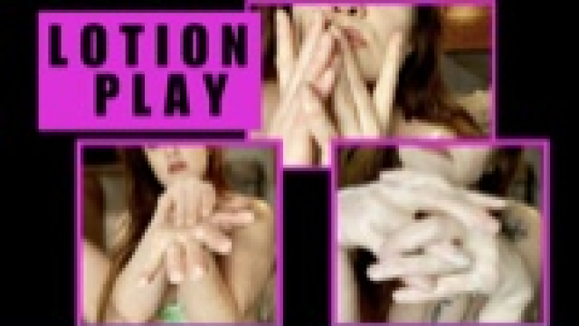 lotion JOI video from Parislove