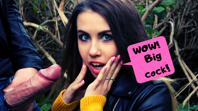 Teen gets cock shocked video from Parkpickups