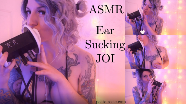 ASMR Ear Sucking JOI