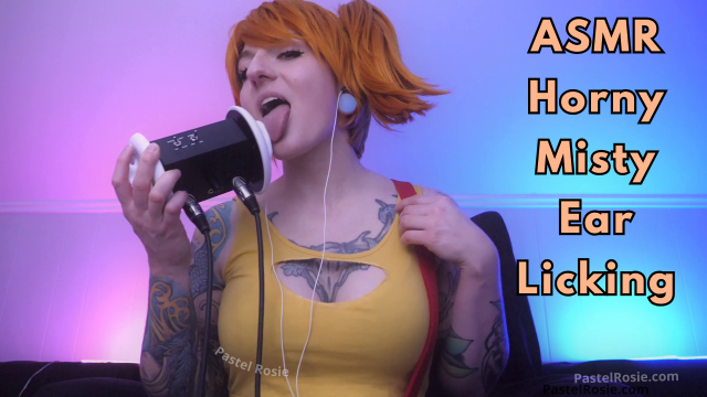 ASMR Horny Misty Ear Licking