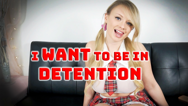 I WANT to be in detention video from PeachySkye