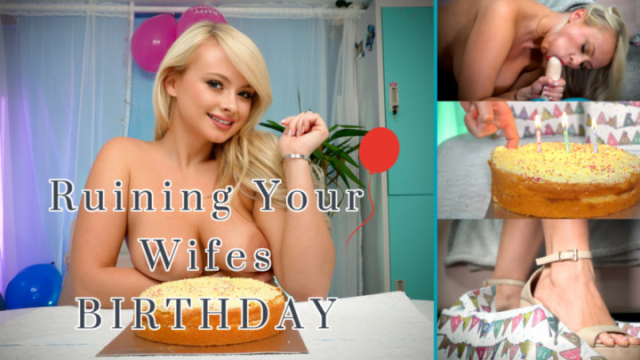 Ruining Your Wifes Birthday video from PeachySkye