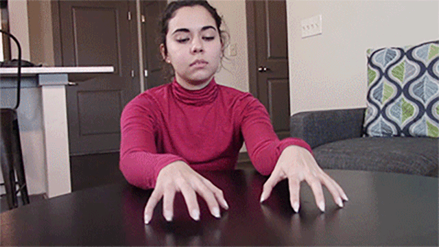 Fingerdance Nail Tapping with Peko Lux video from Peko Lux