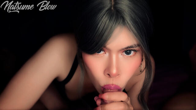 POV Eye Contact Blowjob Close Up - She Stares At You While Sucking video from Natsume Blow