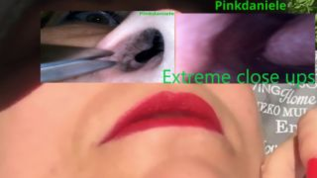 How pink are my nostrils inside video from Pinkdaniele