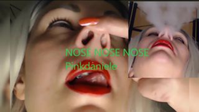Nose-smoke video from Pinkdaniele