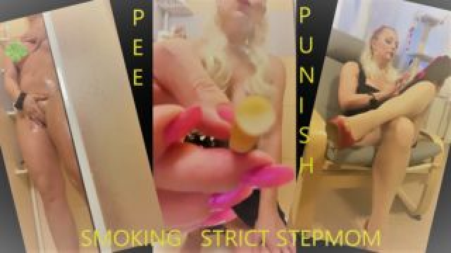 Your smoking stepmom will punish you with a hairbrush video from Pinkdaniele